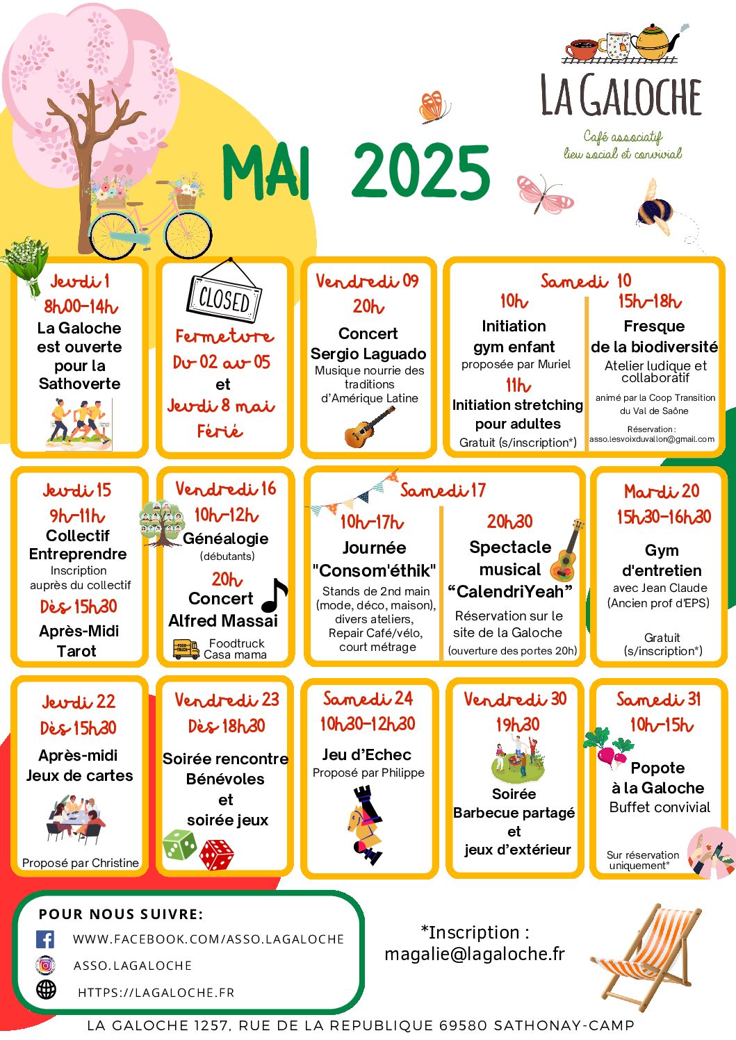 Programmation mai 2025 A4
